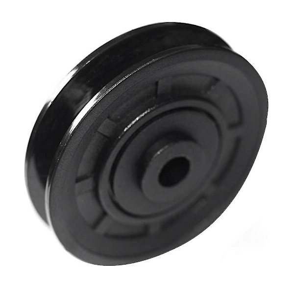 4 st Universal 90mm Diameter Slitstark Lagerremskiva Hjulkabel Gym Del null none