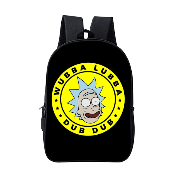 Rick and Morty Ryggsäck Rick and Morty Ryggsäck 16" Style 19