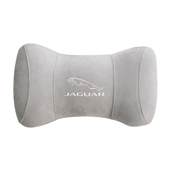 Lämplig för Jaguar memory foam nackstödskudde nackstöd Grey