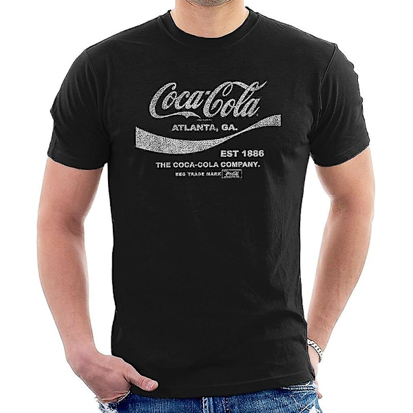 Coca Cola Drink 1886 T-shirt för män Black M