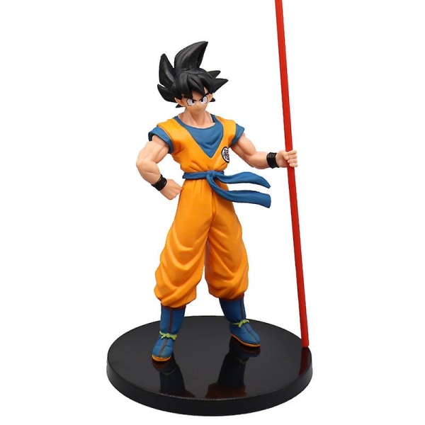 Anime Dragon Ball Z Figur Son Goku Figurer Monkey King Actionfigur Modell Prydnadsföremål Samling Tecknad Kawaii Barnleksaker Present C wu kong