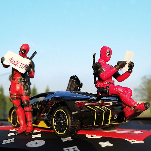 Bilprydnad X-men Deadpool Action Figur Modell Anime Mini Doll Pvc Figurine Leksaker Style 5