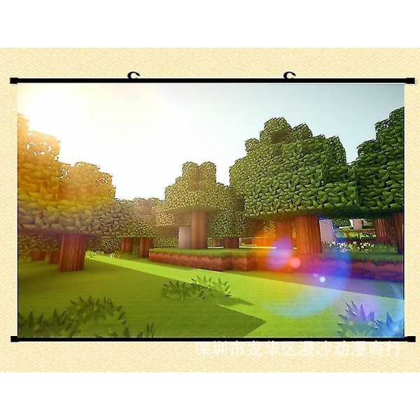 minecraft spel perifer affisch dekoration dekorativ gobeläng 30X45CM 12*18inches