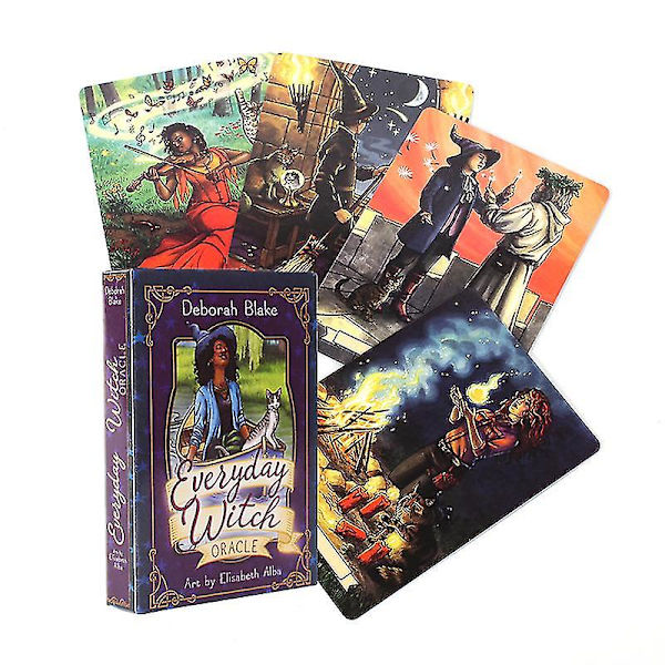 Nya Everyday Witch Tarot Cards ask And Know The Mythic Fate Divination For Fortune Games Taort Deck Brädspel40st Ts36 null none