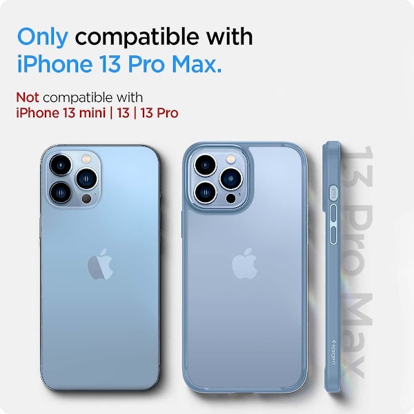 Spigen Super Hybrid [anti-gul teknologi] Designad för Iphone 13 Pro Max- case (2021) - Kristallklart null none