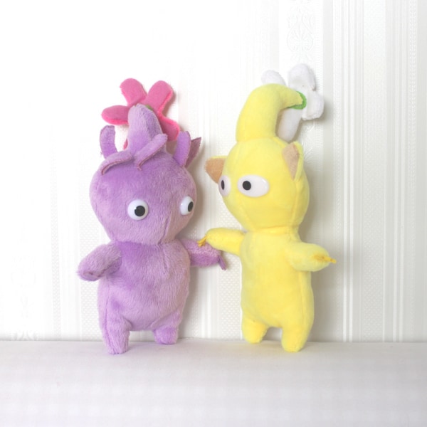 Nintendo spel PIKMIN Olima docka Lila blomma stil