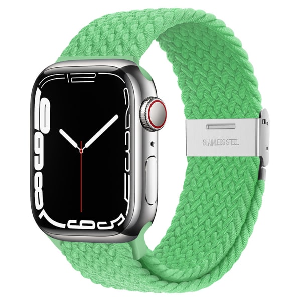 Lämplig för Apple Watch Band 7-6se  42/44/45mm-45# Bright Green