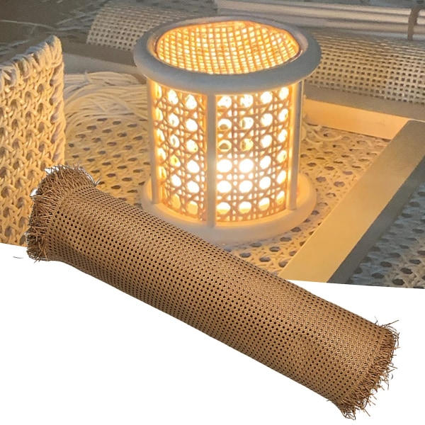 Naievear 1 Roll Imitation Rotting-net Burr Free Strong Diy Caning Möbler Dekor Projects Mesh Cane Net For Daily Life 45cm