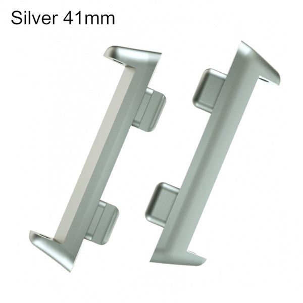 Hopeup 1-par watch Utbytbar Enkel installation Rostsäker Mini Smart Watch Rem Adapter för Oppo Watch Silver 41mm