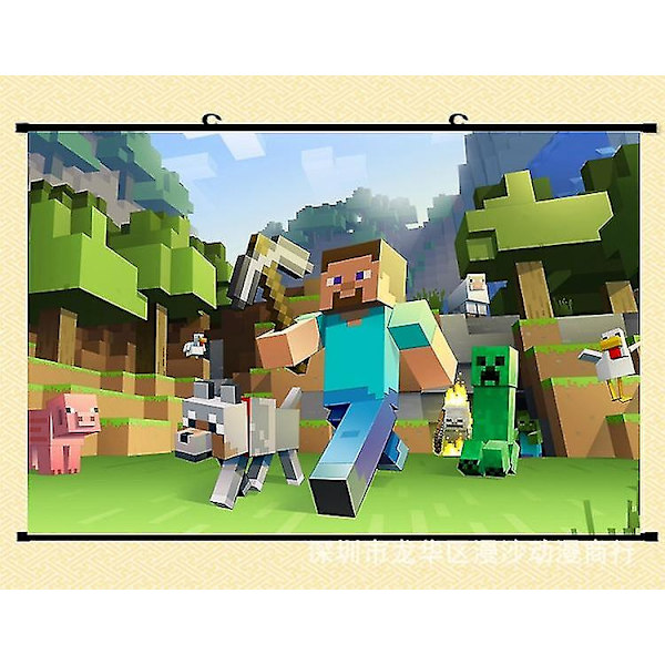 minecraft spel perifer affisch dekoration dekorativ gobeläng 50X75CM 20*30inches