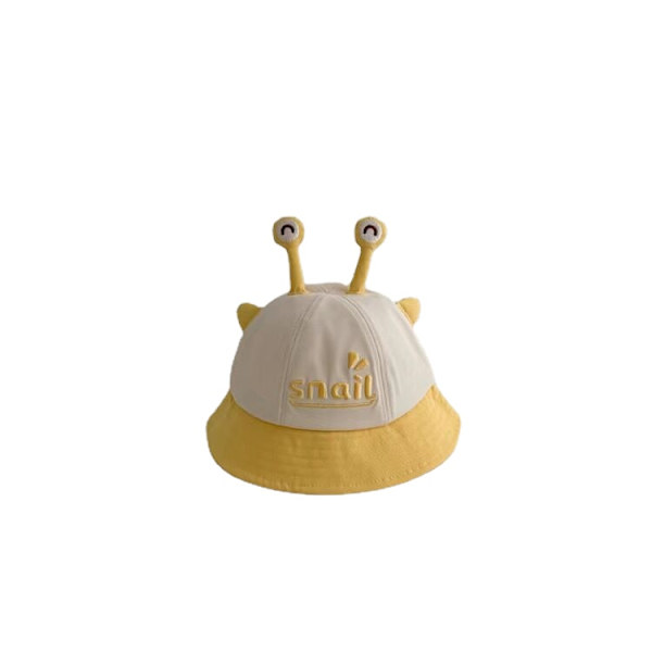 Snigel Fisherman Hat-Gul Perimeter 44-46cm-4-12 månader