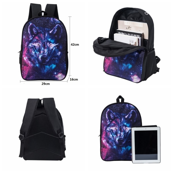 Rick and Morty Ryggsäck Rick and Morty Ryggsäck 16" Style 14