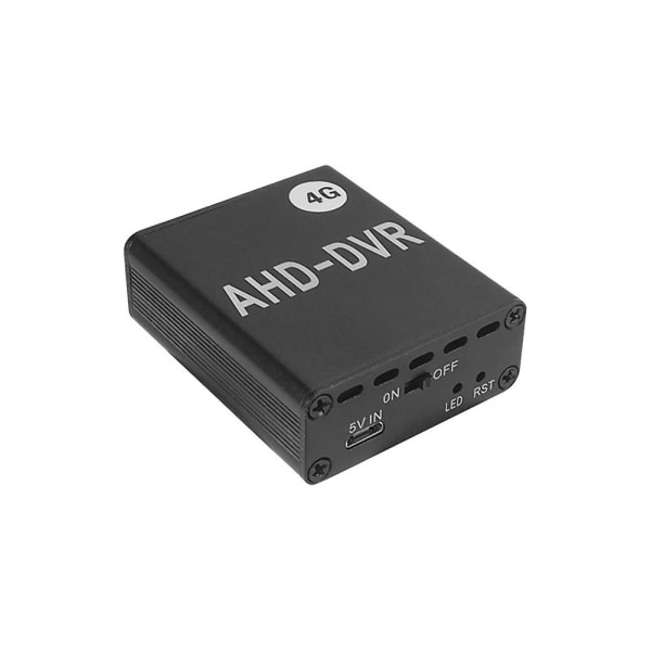 4g Sim trådlös Dvr-övervakning Minikamerasystem Röstfjärrnätverksövervakning 1080p Ahd Hd Wide Black none