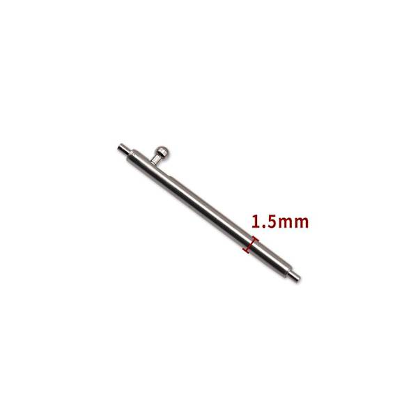 Hopeup 2st 18/20/22 mm rostfritt stål Quick Release Watch Band Spring Bar Pin 20mm