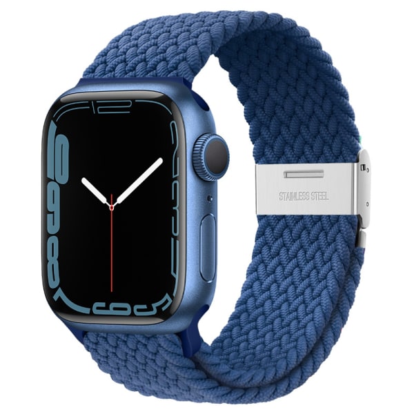 Lämplig för Apple Watch band 7-6se  38/40/41mm-01# Cold navy