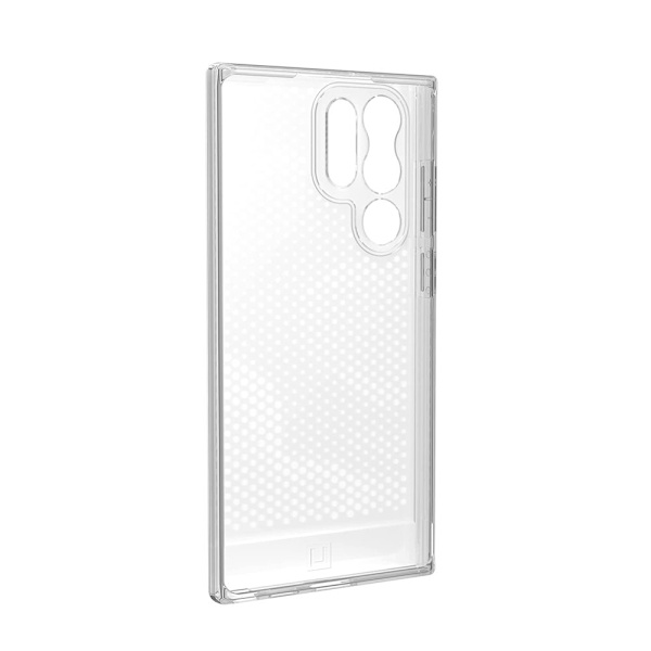 [U] av UAG Designad för Samsung Galaxy S22 Ultra Case Clear Ice Lucent Slim Fit Lätt Snygg Transparent Slagtålig skyddande ice galaxys22ultra[6.8-inch]