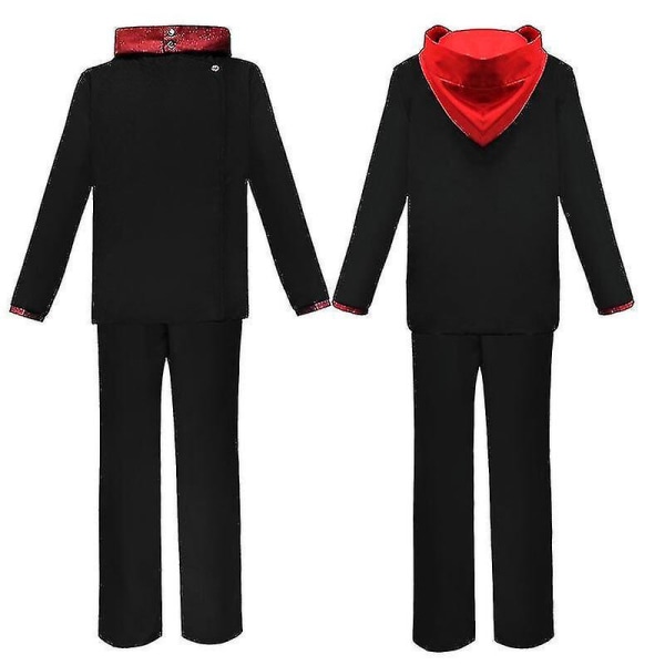 Anime Jujutsu Kaisen Cosplay Kostymer Itadori Yuji Gojo Satoru Kugisaki Nobara Zenin Maki Unicompatible Withm Suit Itadori Yuji Black XXL