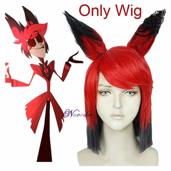 Hazbin Cosplay Hotel ALASTOR Uniform Cosplay Dräkt Herr Dam Halloween Kostym Full Set ALASTOR Cosplay L