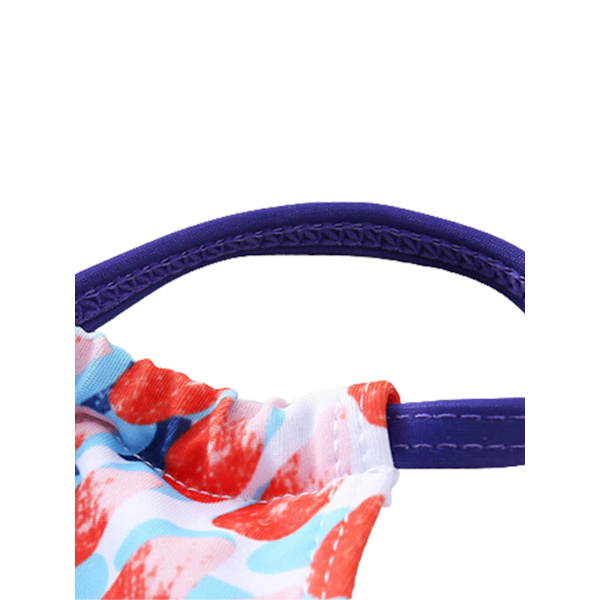 Barn Flickor Blommiga tankbyxor Bikini Set Baddräkt Strandbadkläder Sommarbaddräkt C 8-9 Years