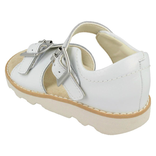 Flickor Clarks Casual Sommarsandaler Crown Bloom T G UK 7 Infant