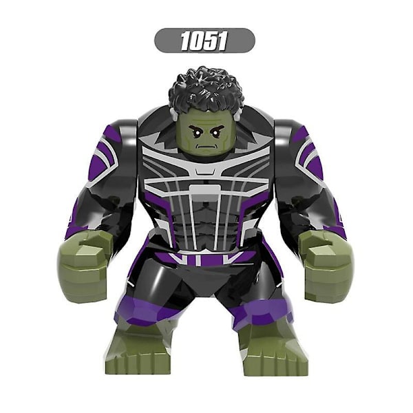 28 Style Anime Figur Wolverine The Thing Spide Byggstenar Rman Thor Leksaker För Barn Pojke Flickor Julklapp A018 none