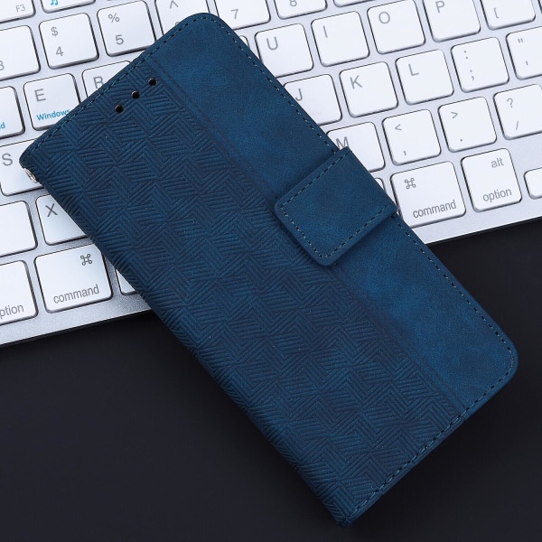 Kompatibel med Motorola Edge 30 Ultra 5g Cover Magnetic Flip Card Holder Premium Läderplånbok Kompatibel med Motorola Edge 30 Ultra 5g Blue