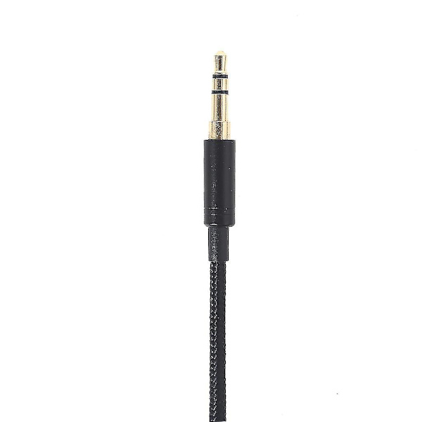 3,5 mm / A2dc ersättningskabel för hörlurar för Ath-sr9 Es770h Es750 Esw950 Esw990h Adx5000 Msr7b ljudkabel Black none