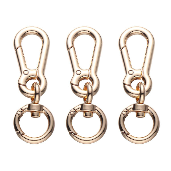 3st dragrep Krokväska Remögla Axelrem Kedja Spänne Byte av spänne Tillbehör (stil 1) Golden 7.6*2.5cm