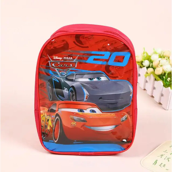 Disney Cartoon Cars barn ryggsäck leksak skolväska Barns gåvor ryggsäck pojke flicka baby studentväskor 1