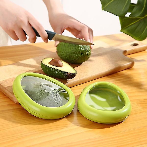 Frukt Grönsaksformade Savers Förvaring För Kylskåp, Avokado Saver Lökhållare Tomatförvaring Citron Keeper-behållare null none