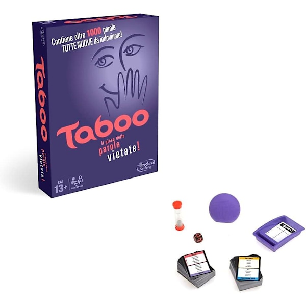Hasbro Gaming Taboo Game Italian Version