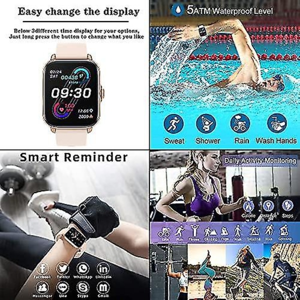 Barn Smart Watch Kamera Sim Gsm Sos Ring Telefon Klockor Barn Presenter Presenter golden