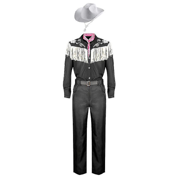 Film Ken Cosplay Kostym Halloween Fancy Dress Karneval Kostym För Vuxna Barn With hat 110