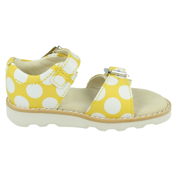 Flickor Clarks Casual Sommarsandaler Crown Bloom T G UK 5 Infant