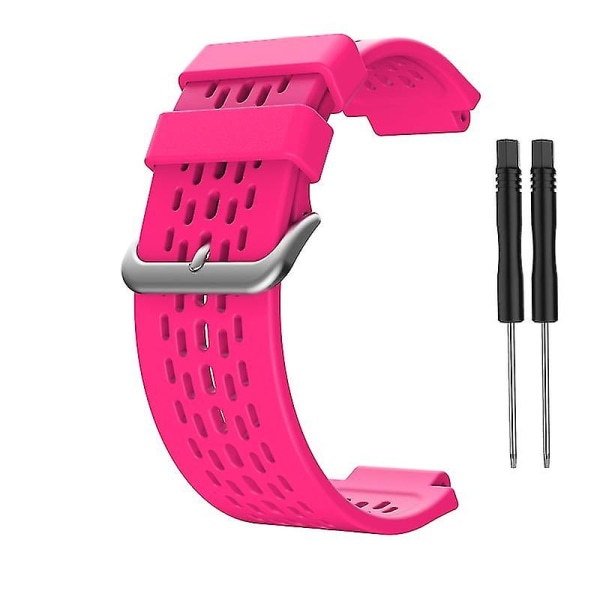 Mjukt watch Handledsrem Andas watch för Garmin- Approach S4/s2 Vivoactive Rose red