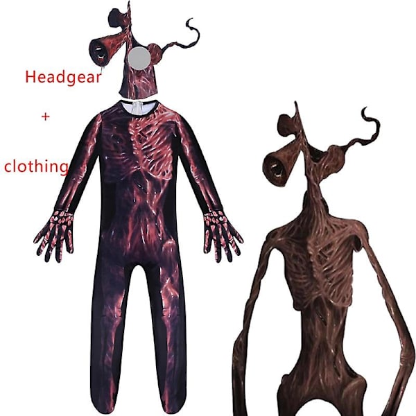 Scp Foundation Cosplay Kostymer Anime Scp 6789 173 096 049 Barn Halloween kostym Roliga skräckkläder för barn Pojkkläder Siren Head 120