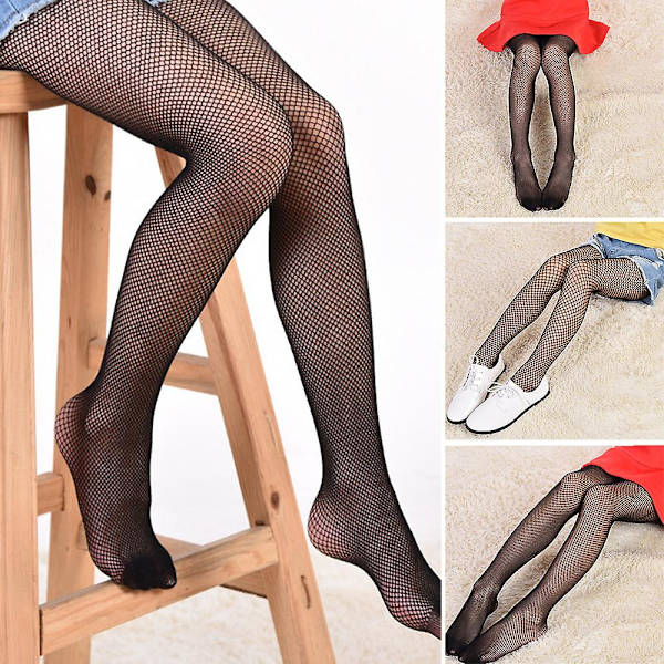 Nätstrumpor för barn Grova/medelstora/ mesh Modestrumpbyxor Small Net
