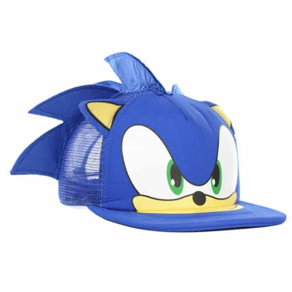 Ny Hat Tecknad Amine Spel Karaktär Cap Barn Bomull Snapback Cosplay Hat Pojkar Flickor Blå none