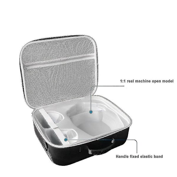 Eva Hard Case Kompatibel Playstation Vr2, Portabelt cover för Psvr2 med ögonmask och rem null none