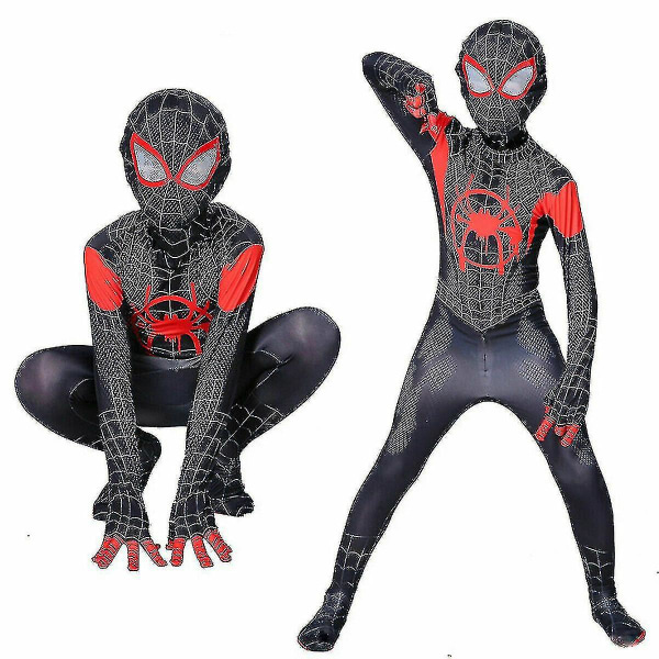 Super Hero Kids Fancy Dress Jumpsuit Xmas Gifts.-1_y 140-150cm blue red