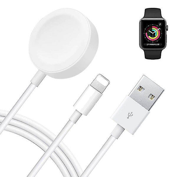 Trådlös laddningskabel för kompatibel med laddare Magnetisk laddningskabel till USB kabel, snabb och säker laddning Temperaturskyddsladdning null none
