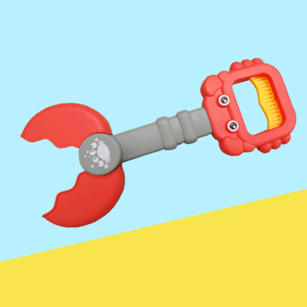 Barn strand leksak klämma Krabbklämma (röd)