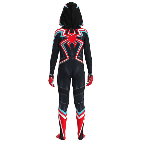 Barn Pojkar Spiderman Cosplay Fancy Dress Up Jumpsuit Kostym Party Outfits 8-9 Years