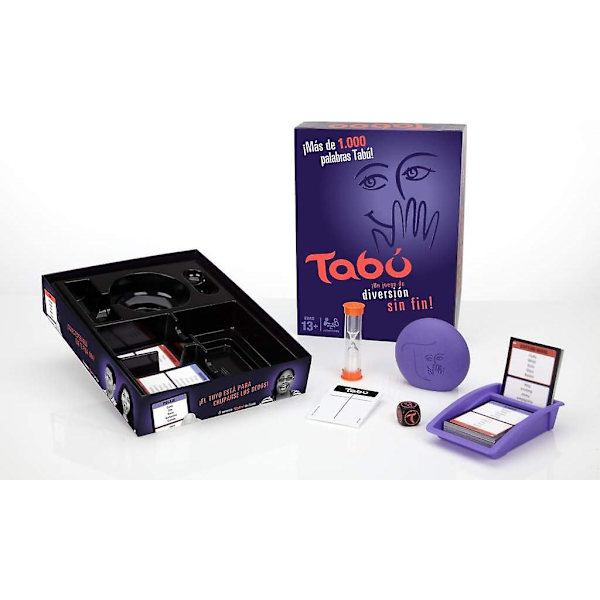 Hasbro Gaming Taboo Game Spanish Version