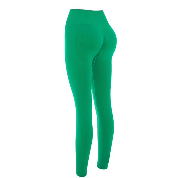 Yoga Tights Hip Lift Hög midja Yoga F16 Exotic fruit green L