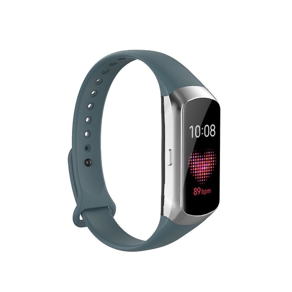 Watch i silikonmjukt armband för Galaxy Fit Sm-r370 Yellow none