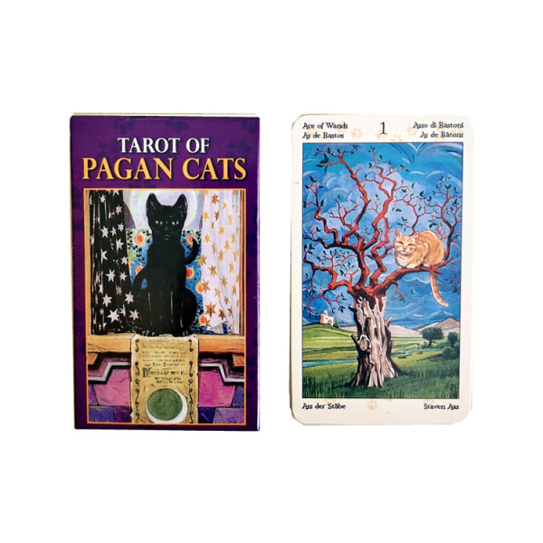 TAROT AV PAGAN KATTER Divination Cards