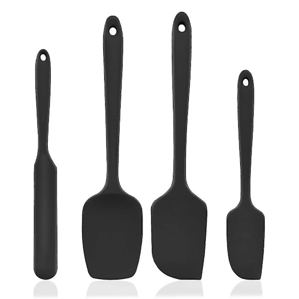 600f hög värmebeständig silikon set, sömlös design BLACK