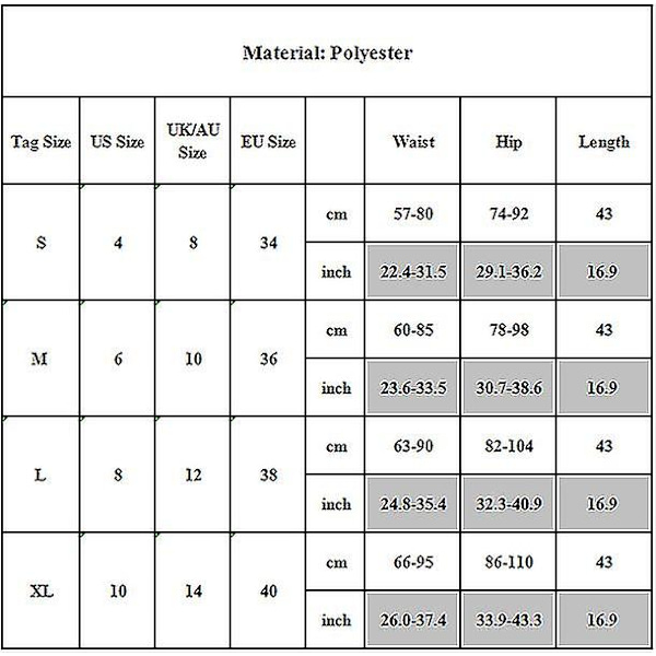 Kvinnor High Waist Yoga Shorts Fitness Gym Leggings Cykel Shorts Byxor White L