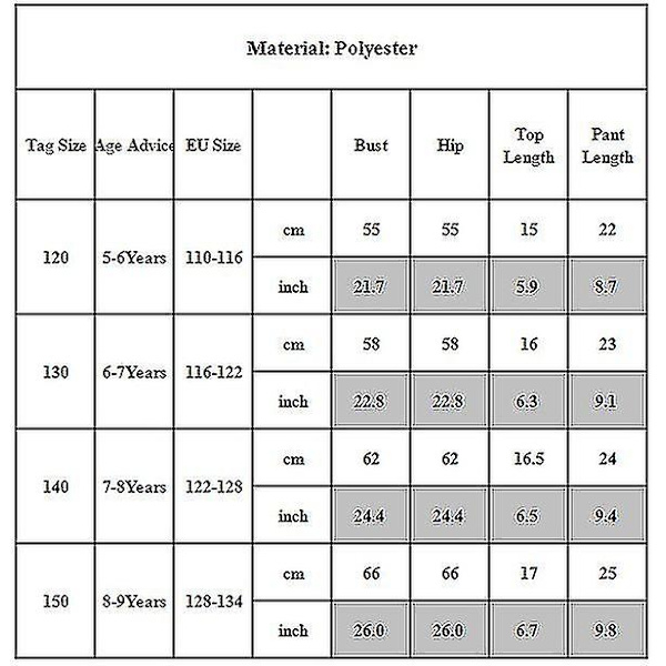 5-9 år flickor sjöjungfru baddräkt baddräkt 5-6 Years